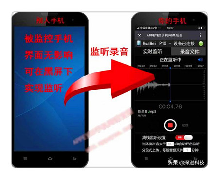 手机窃听的原理